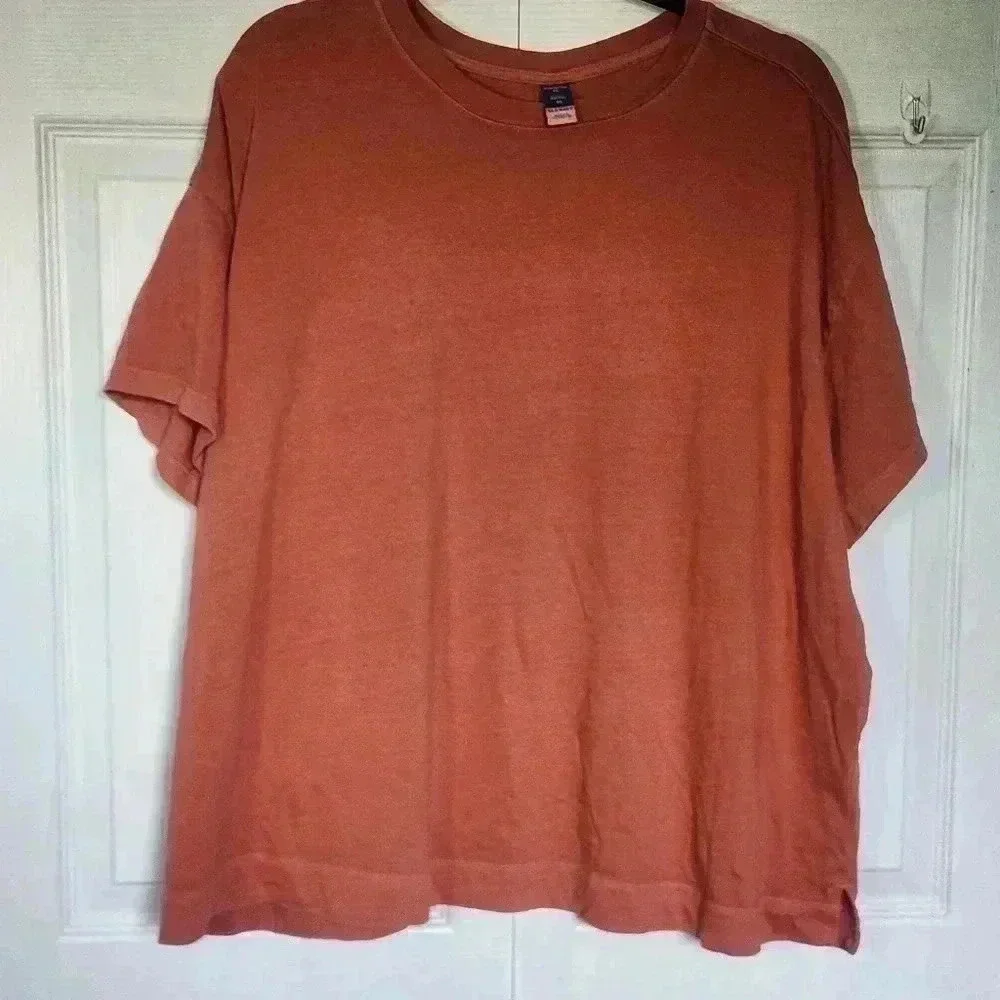 Old Navy Plus Size Vintage Crew-Neck T-Shirt in Color: Spice Level  - Size 2x - Picture 14 of 15
